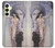 S3353 グスタフ・クリムト彫刻の寓意 Gustav Klimt Allegory of Sculpture Samsung Galaxy A25 5G バックケース、フリップケース・カバー
