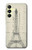 S3474 エッフェル建築図面 Eiffel Architectural Drawing Samsung Galaxy A25 5G バックケース、フリップケース・カバー