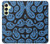 S3679 かわいいゴーストパターン Cute Ghost Pattern Samsung Galaxy A25 5G バックケース、フリップケース・カバー