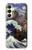 S3851 アートの世界 ヴァンゴッホ 北斎 ダヴィンチ World of Art Van Gogh Hokusai Da Vinci Samsung Galaxy A25 5G バックケース、フリップケース・カバー