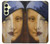 S3853 モナリザ グスタフクリムト フェルメール Mona Lisa Gustav Klimt Vermeer Samsung Galaxy A25 5G バックケース、フリップケース・カバー
