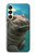 S3871 かわいい赤ちゃんカバ カバ Cute Baby Hippo Hippopotamus Samsung Galaxy A25 5G バックケース、フリップケース・カバー