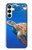 S3898 ウミガメ Sea Turtle Samsung Galaxy A25 5G バックケース、フリップケース・カバー