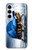S0084 雨でかめ Turtle in the Rain Samsung Galaxy A35 5G バックケース、フリップケース・カバー