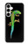 S0125 緑ヤモリ Green Madagascan Gecko Samsung Galaxy A35 5G バックケース、フリップケース・カバー