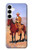 S0772 カウボーイ西部 Cowboy Western Samsung Galaxy A35 5G バックケース、フリップケース・カバー