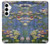 S0997 クロード・モネ 睡蓮 Claude Monet Water Lilies Samsung Galaxy A35 5G バックケース、フリップケース・カバー