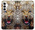 S1932 ブルーアイヒョウ Blue Eyed Leopard Samsung Galaxy A35 5G バックケース、フリップケース・カバー