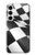 S2408 市松模様のスポーツ レース旗 Checkered Winner Flag Samsung Galaxy A35 5G バックケース、フリップケース・カバー