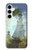 S2415 クロード・モネ パラソルを持つ女性 Claude Monet Woman with a Parasol Samsung Galaxy A35 5G バックケース、フリップケース・カバー