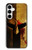 S2439 戦士スパルタンヘルメット Warrior Spartan Helmet Samsung Galaxy A35 5G バックケース、フリップケース・カバー