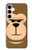 S2721 可愛い気難しい猿の漫画 Cute Grumpy Monkey Cartoon Samsung Galaxy A35 5G バックケース、フリップケース・カバー