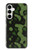 S2877 グリーンスネークスキン グラフィックプリント Green Snake Skin Graphic Printed Samsung Galaxy A35 5G バックケース、フリップケース・カバー