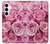 S2943 ピンクローズ Pink Rose Samsung Galaxy A35 5G バックケース、フリップケース・カバー