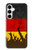 S2966 ドイツサッカー Germany Football Soccer Flag Samsung Galaxy A35 5G バックケース、フリップケース・カバー
