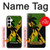 S2975 ジャマイカサッカー Jamaica Football Soccer Flag Samsung Galaxy A35 5G バックケース、フリップケース・カバー