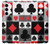 S3463 ポーカーカード Poker Card Suit Samsung Galaxy A35 5G バックケース、フリップケース・カバー