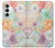 S3705 パステルフローラルフラワー Pastel Floral Flower Samsung Galaxy A35 5G バックケース、フリップケース・カバー