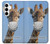 S3806 面白いキリン Funny Giraffe Samsung Galaxy A35 5G バックケース、フリップケース・カバー