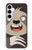 S3855 ナマケモノの顔の漫画 Sloth Face Cartoon Samsung Galaxy A35 5G バックケース、フリップケース・カバー