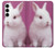 S3870 かわいい赤ちゃんバニー Cute Baby Bunny Samsung Galaxy A35 5G バックケース、フリップケース・カバー