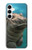 S3871 かわいい赤ちゃんカバ カバ Cute Baby Hippo Hippopotamus Samsung Galaxy A35 5G バックケース、フリップケース・カバー
