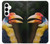 S3876 カラフルなサイチョウ Colorful Hornbill Samsung Galaxy A35 5G バックケース、フリップケース・カバー