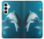 S3878 イルカ Dolphin Samsung Galaxy A35 5G バックケース、フリップケース・カバー