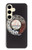 S0059 レトロなダイヤル式の電話ダイヤル Retro Rotary Phone Dial On Samsung Galaxy S24 バックケース、フリップケース・カバー