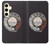 S0059 レトロなダイヤル式の電話ダイヤル Retro Rotary Phone Dial On Samsung Galaxy S24 バックケース、フリップケース・カバー