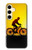 S2385 自転車 夕焼け Bicycle Bike Sunset Samsung Galaxy S24 バックケース、フリップケース・カバー