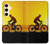 S2385 自転車 夕焼け Bicycle Bike Sunset Samsung Galaxy S24 バックケース、フリップケース・カバー