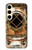 S2412 ヴィンテージ深海ダイビングヘルメット Vintage Deep Sea Diving Helmet Samsung Galaxy S24 バックケース、フリップケース・カバー
