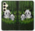 S2441 パンダファミリー 竹林 Panda Family Bamboo Forest Samsung Galaxy S24 バックケース、フリップケース・カバー