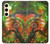 S2694 アンモナイト化石 Ammonite Fossil Samsung Galaxy S24 バックケース、フリップケース・カバー