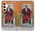 S2808 タロットカード 皇帝 Tarot Card The Emperor Samsung Galaxy S24 バックケース、フリップケース・カバー