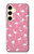 S2858 ピンクフラミンゴ柄 Pink Flamingo Pattern Samsung Galaxy S24 バックケース、フリップケース・カバー