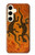 S2901 リザードアボリジニアート Lizard Aboriginal Art Samsung Galaxy S24 バックケース、フリップケース・カバー