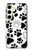 S2904 犬ポウ Dog Paw Prints Samsung Galaxy S24 バックケース、フリップケース・カバー