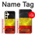 S2965 ベルギーサッカー Belgium Football Soccer Flag Samsung Galaxy S24 バックケース、フリップケース・カバー