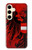 S3004 オーストリアサッカー Football Soccer Austria Flag Samsung Galaxy S24 バックケース、フリップケース・カバー