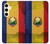 S3021 ルーマニアの旗 Romania Flag Samsung Galaxy S24 バックケース、フリップケース・カバー