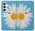 S3043 ビンテージ デイジー 天道虫 Vintage Daisy Ladybug Samsung Galaxy S24 バックケース、フリップケース・カバー
