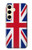 S3103 イギリスの国旗 Flag of The United Kingdom Samsung Galaxy S24 バックケース、フリップケース・カバー