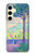 S3349 ポール・シニャック Paul Signac Terrace of Meudon Samsung Galaxy S24 バックケース、フリップケース・カバー