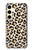 S3374 ヒョウのパターン Fashionable Leopard Seamless Pattern Samsung Galaxy S24 バックケース、フリップケース・カバー