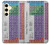S3383 周期表 Periodic Table Samsung Galaxy S24 バックケース、フリップケース・カバー
