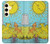 S3435 タロットカード月 Tarot Card Moon Samsung Galaxy S24 バックケース、フリップケース・カバー