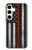 S3472 消防士細い赤線旗 Firefighter Thin Red Line Flag Samsung Galaxy S24 バックケース、フリップケース・カバー