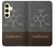 S3475 カフェイン分子 Caffeine Molecular Samsung Galaxy S24 バックケース、フリップケース・カバー